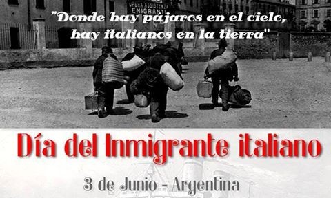 03 de Junio - El DÃ­a del Inmigrante Italiano en Argentina. - Sociedad Italiana de Socorros Mutuos